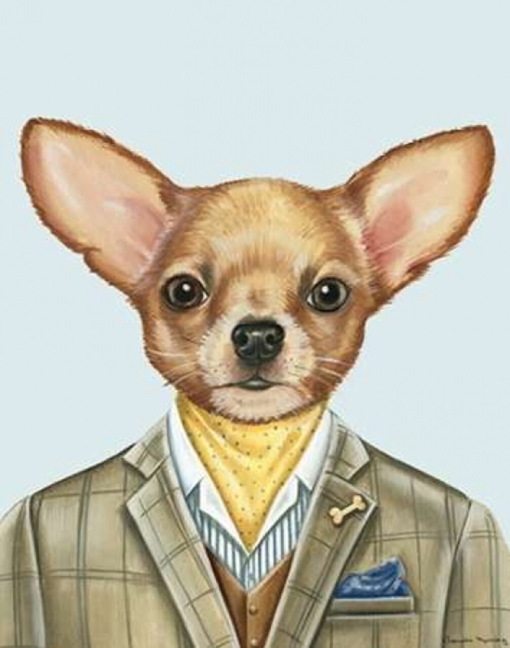 Scotch on the Rocks Please, Chihuauau Poster Print by Danielle Murray - Item # VARPDX584MUR1071